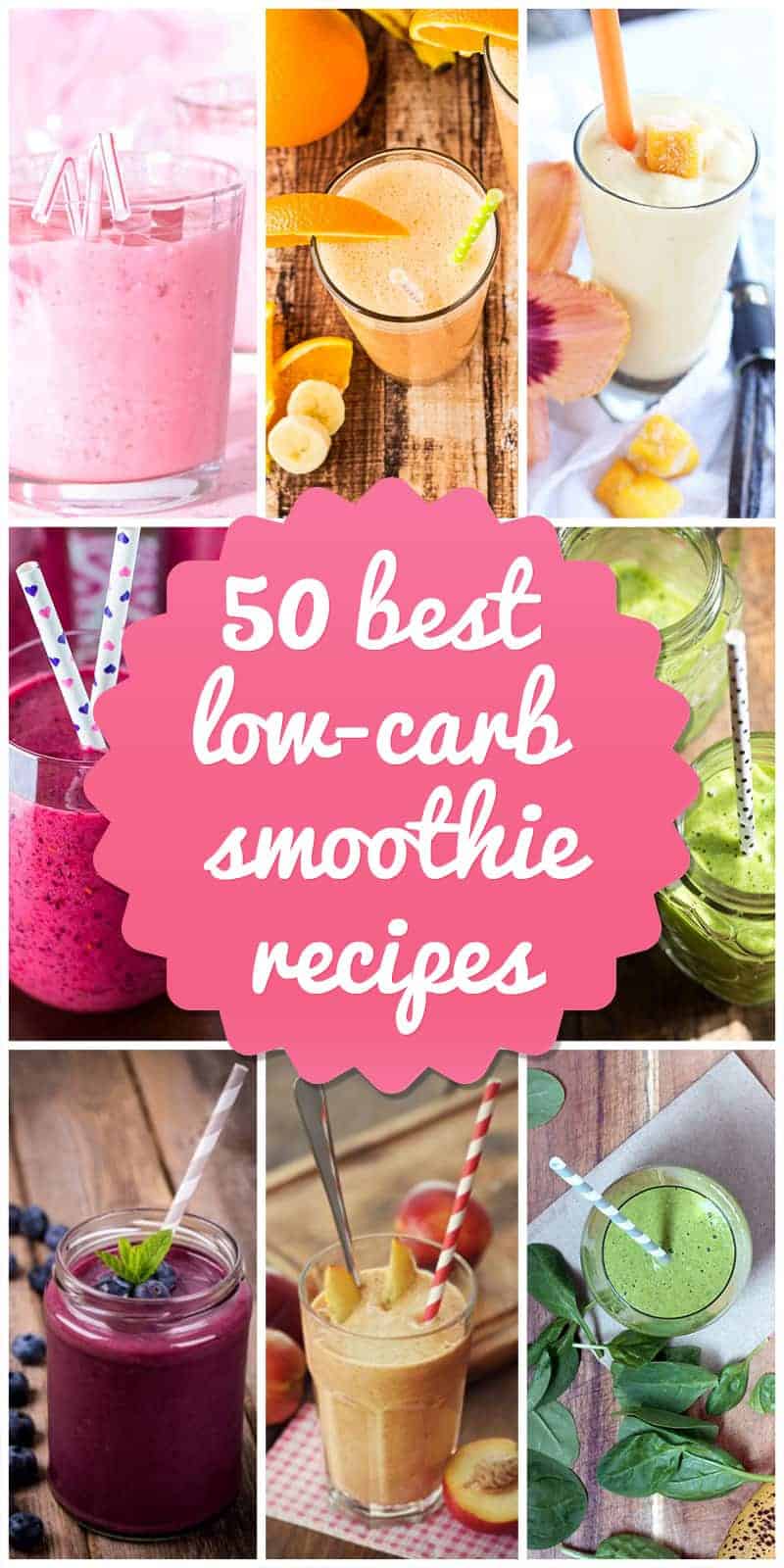 low-carb smoothie recipes
