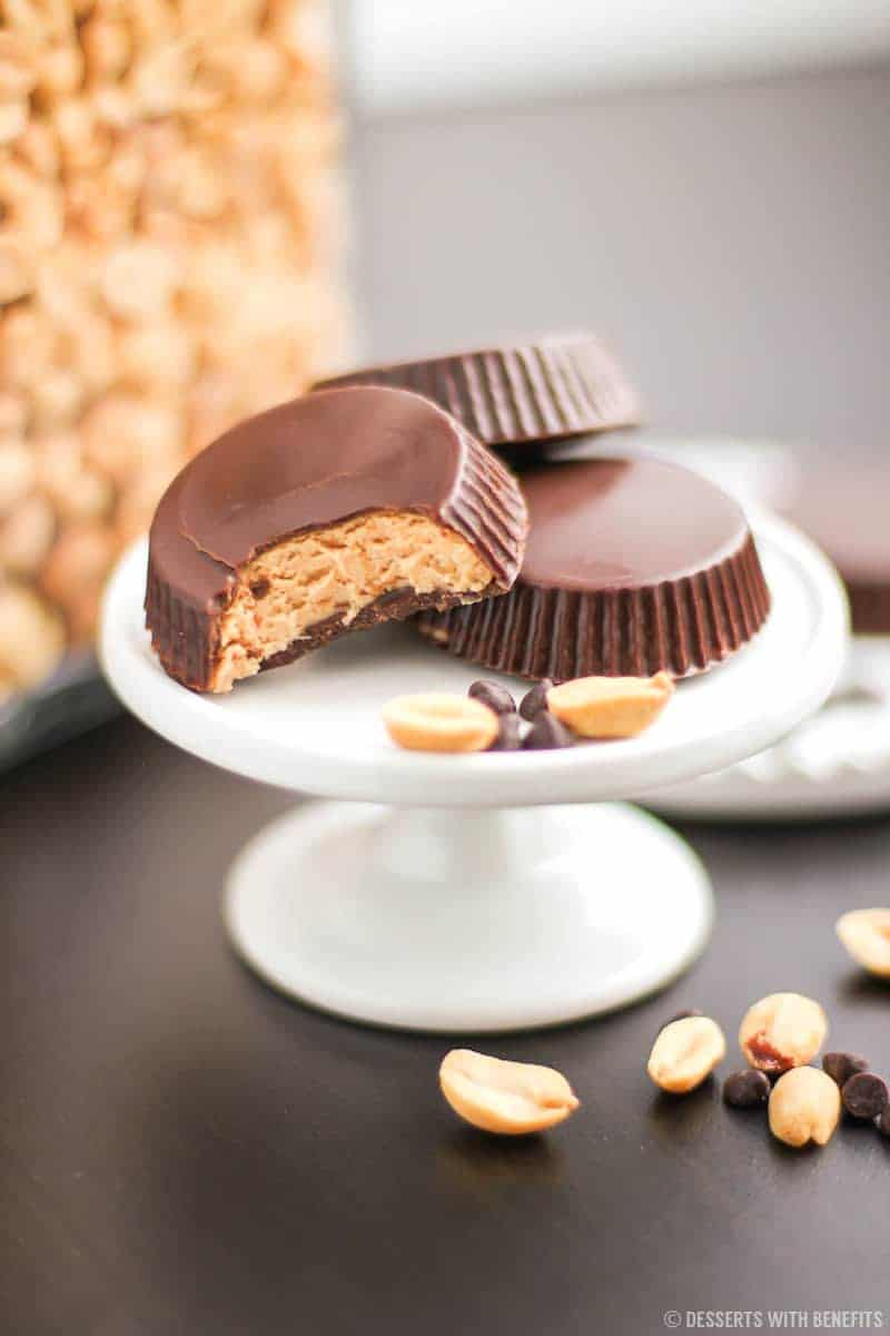 Healthy Homemade Peanut Butter Cups