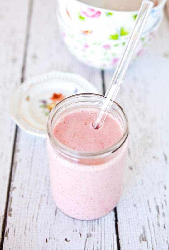 Strawberries and Cream Smoothie