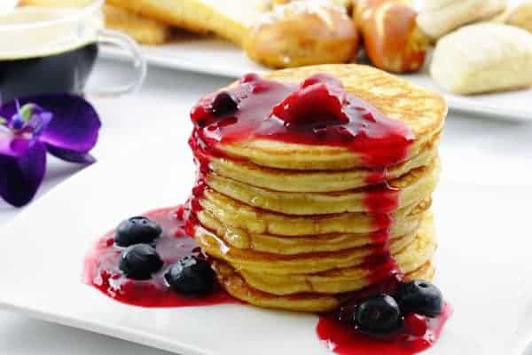 Oatmeal Cottage Cheese Pancakes