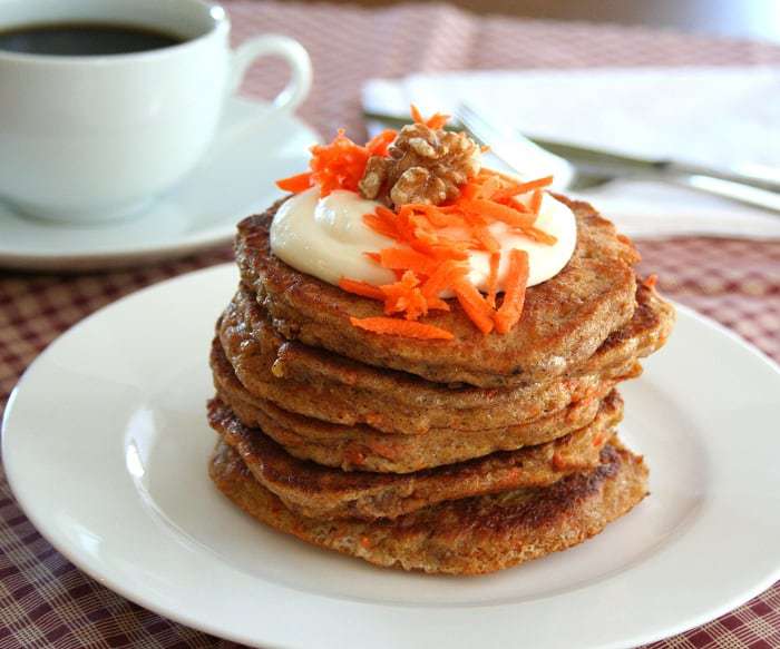 Carrot Cake Pancakes