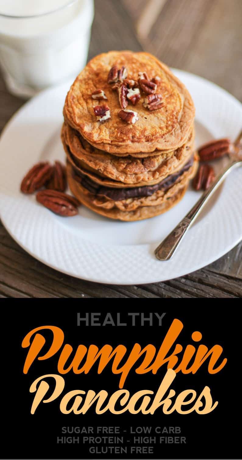 Healthy Pumpkin Pancakes