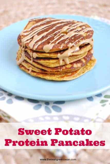 Sweet Potato Protein Pancakes