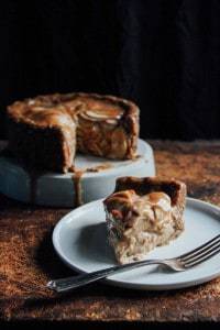 Deep Dish Caramel Apple Pie