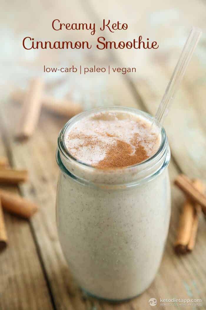 Creamy Keto Cinnamon Smoothie