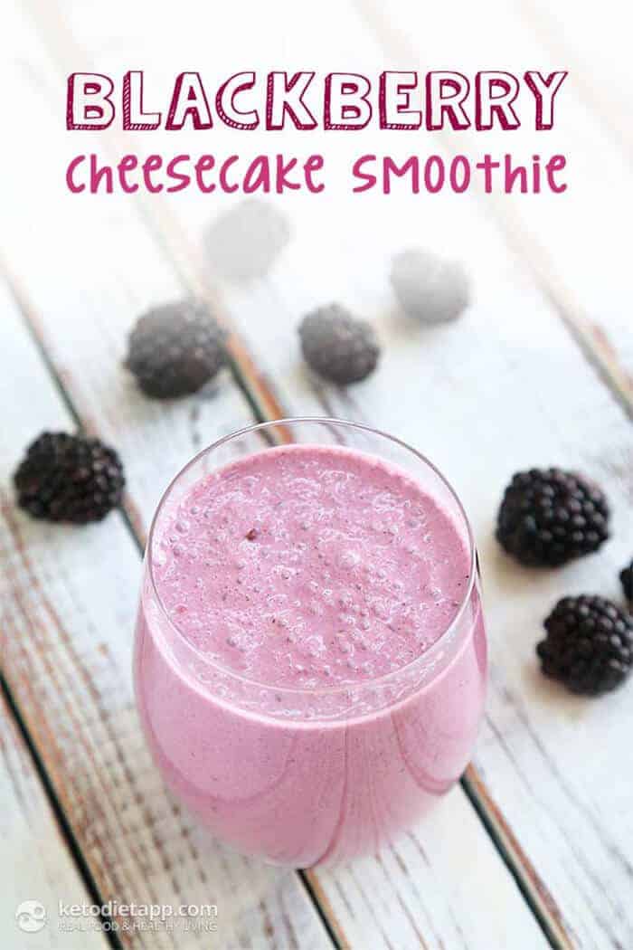 Blackberry Cheesecake Smoothie