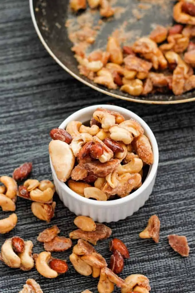 Sugar Free Caramelised Nuts