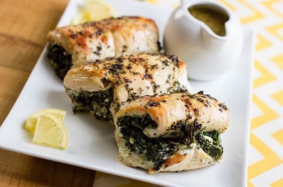 Feta Stuffed Chicken