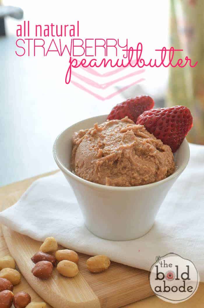 Strawberry Honey Peanut Butter