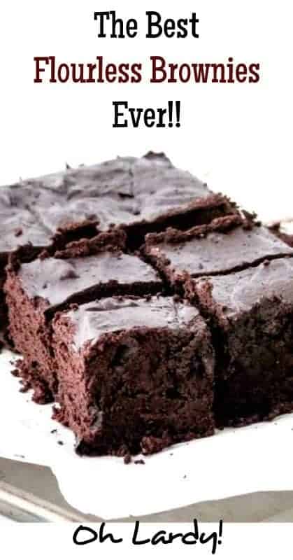 The Best Flourless Brownies Ever