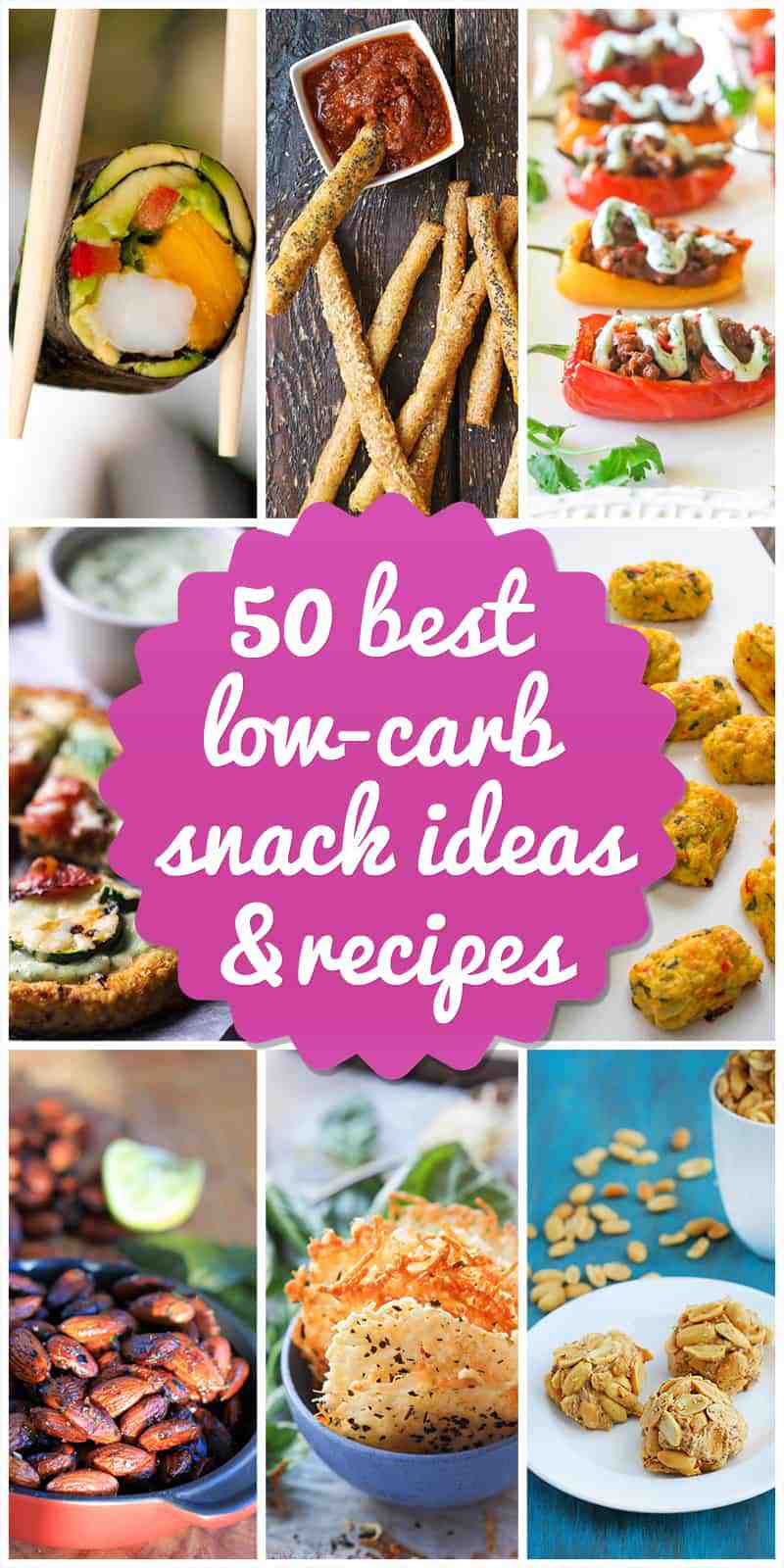 Best Low-Carb Snacks Ideas - Easy Low-Carb Snacks Recipes