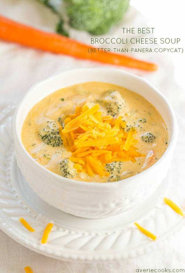 The Best Broccoli Cheese Soup