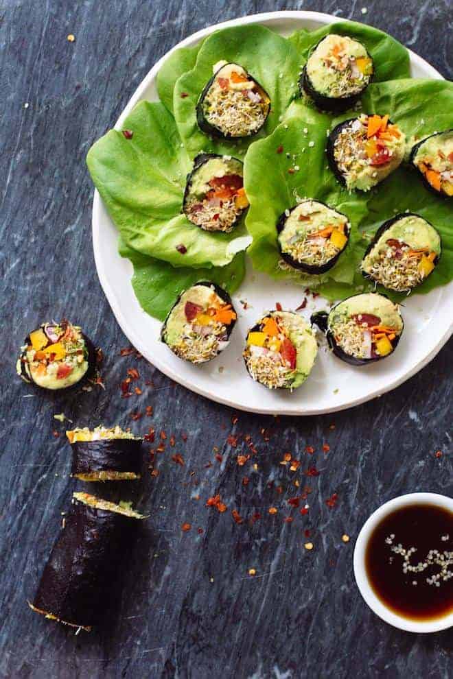 Veggie “Sushi” Rolls