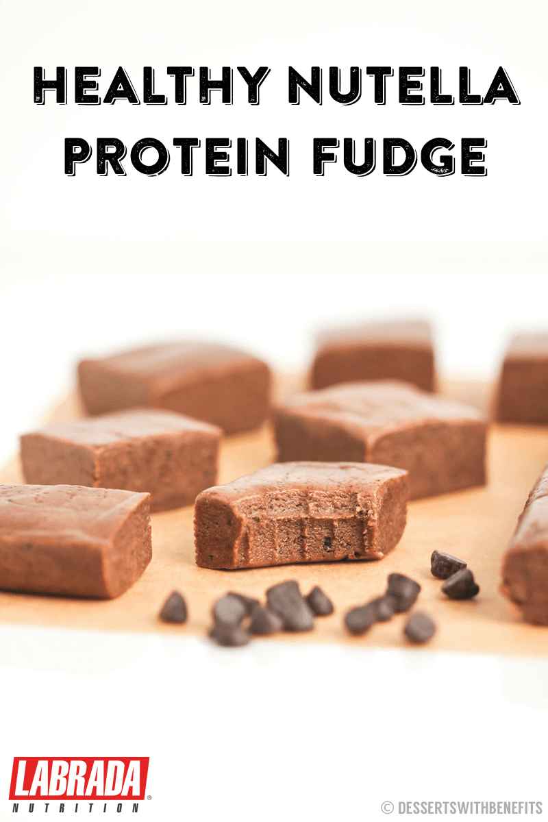 Healthy Nutella Protein Fudge