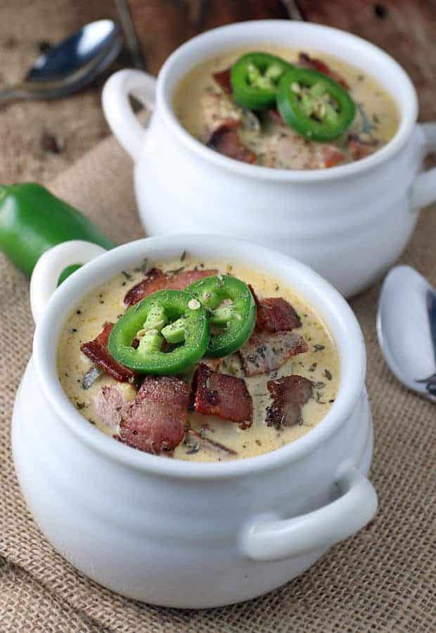 Jalapeno Bacon Cheddar Soup