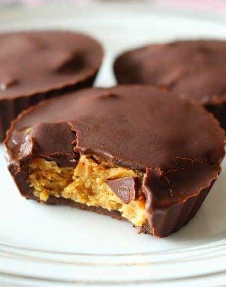 Protein Pumpkin Cheesecake Chocolate Cups