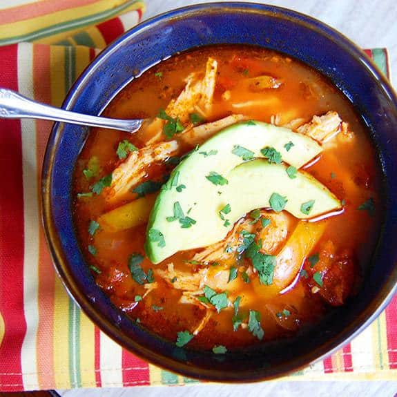 Slow Cooker Enchilada Soup