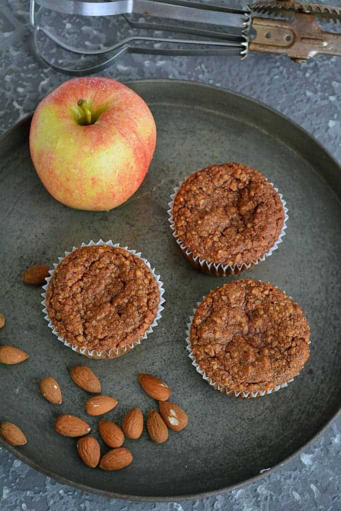 Low Carb Apfel-Zimt Muffins