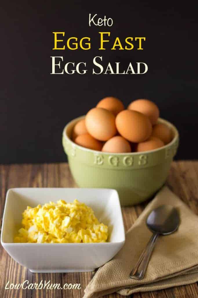 High Fat Low-carb Egg Salad For Egg Fast