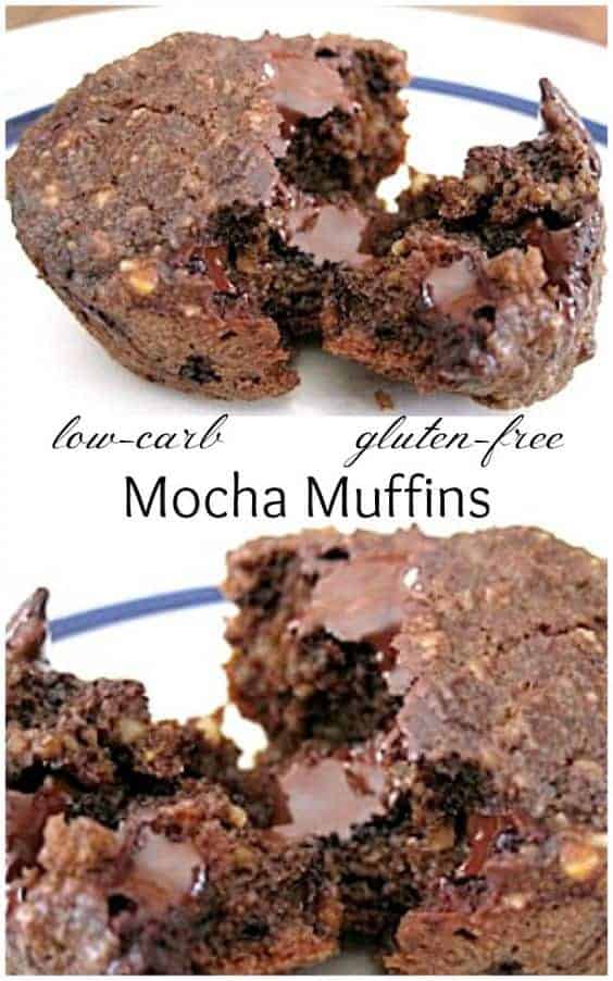 Mocha Muffins With Chocolate Chunks