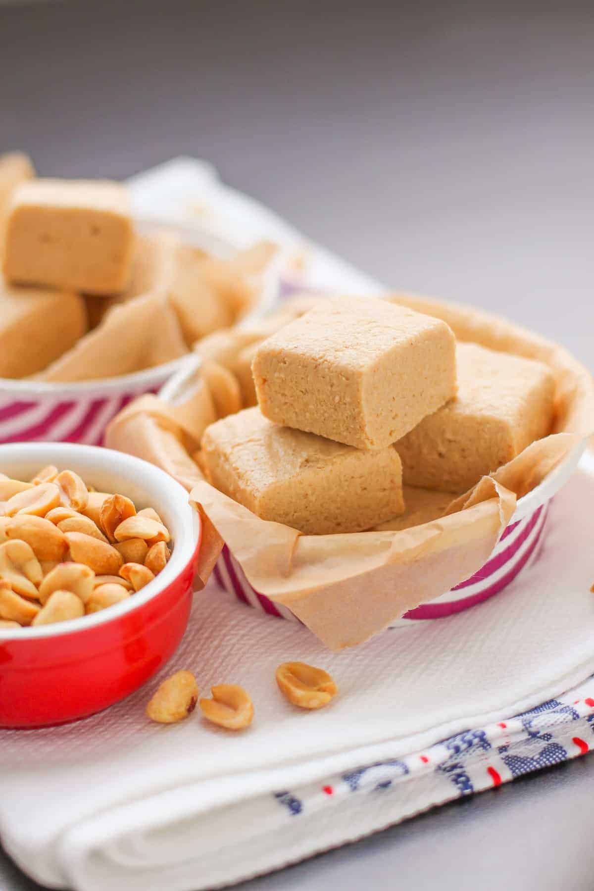 Healthy Peanut Butter Fudge