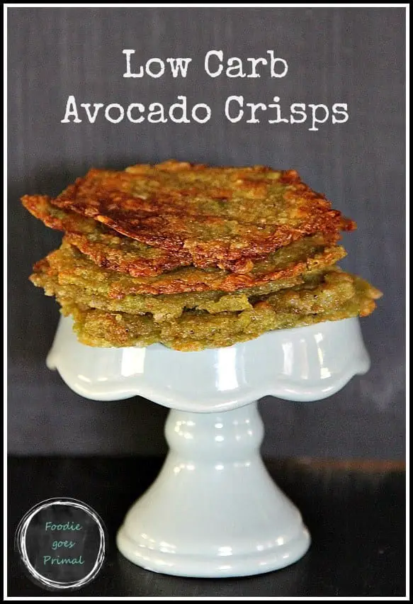 Low Carb Avocado Crisps