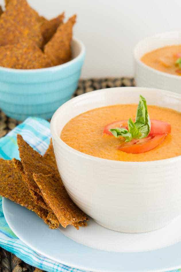 5-Minute Vegan Cream of Tomato Soup