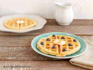 Low-carb Buttermilk Waffles