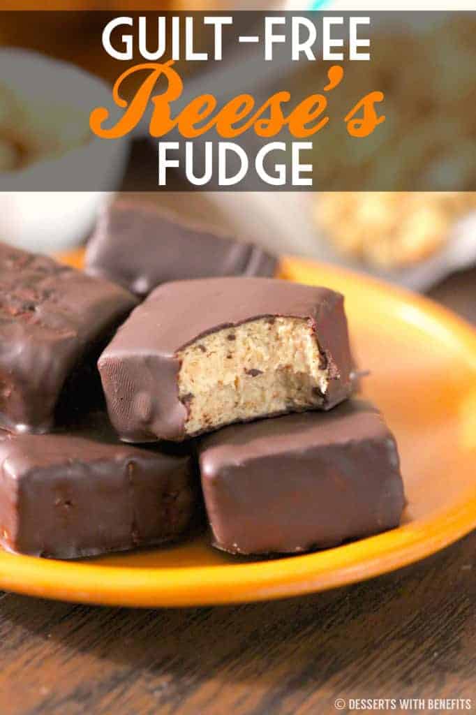 Healthy Reese’s Fudge