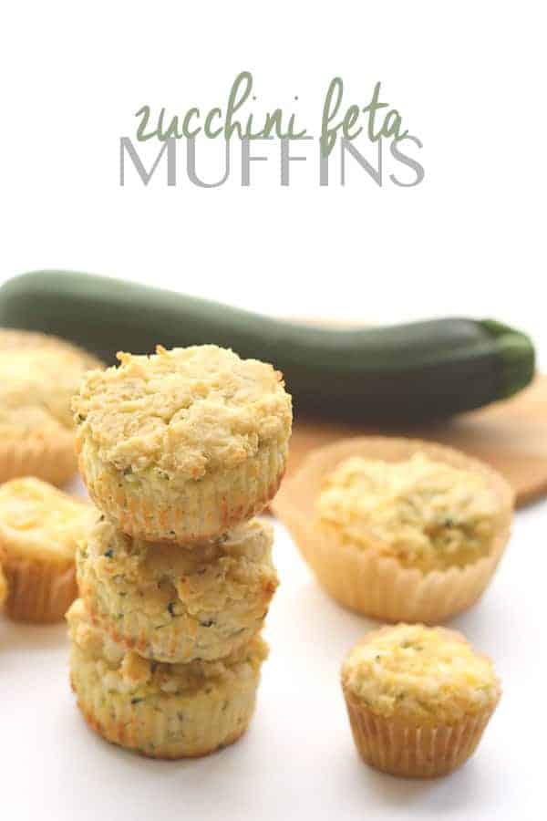 Savory Zucchini Feta Muffins