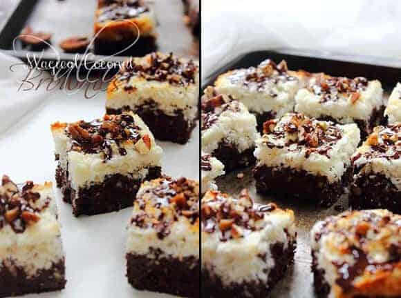 Chocolate Coconut Brownies