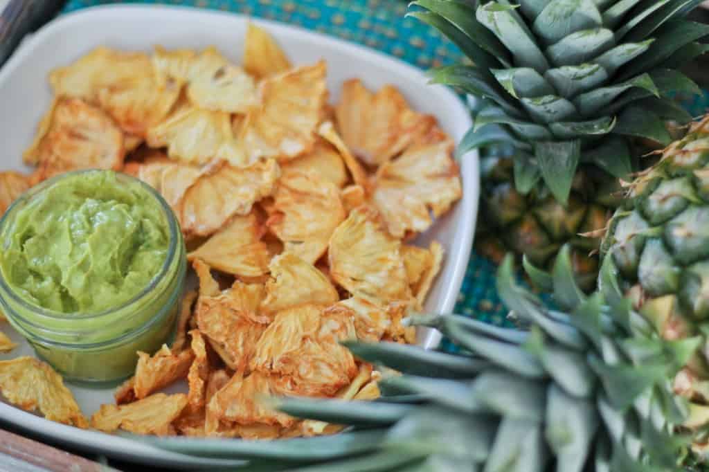 Pineapple Chips N' Dip 