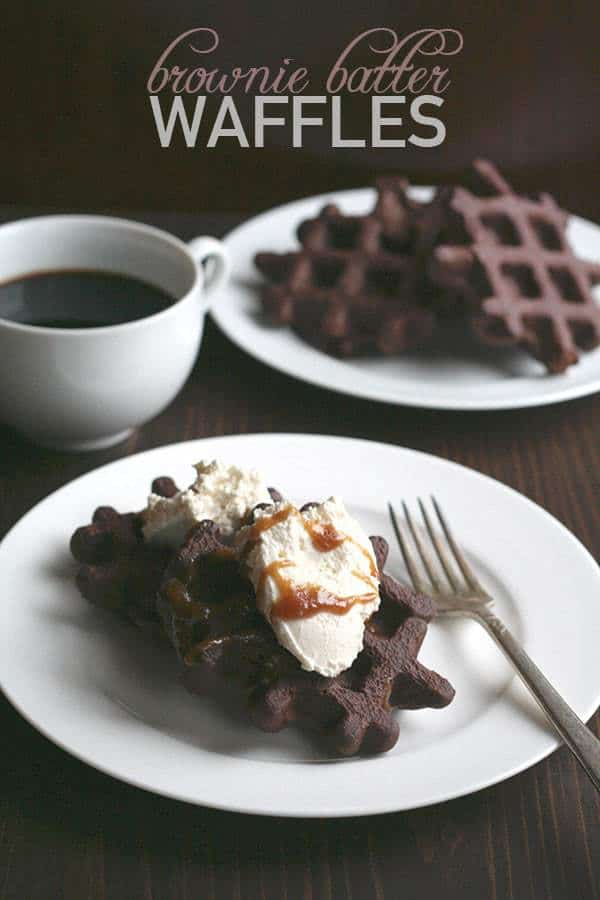 Brownie Batter Waffles