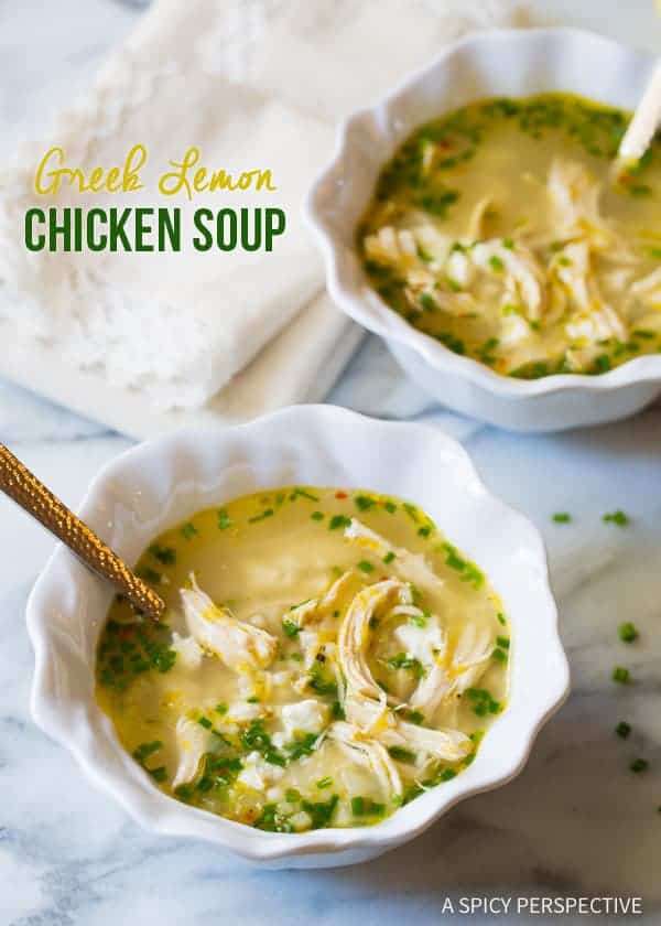 Greek Lemon and Chicken Soup