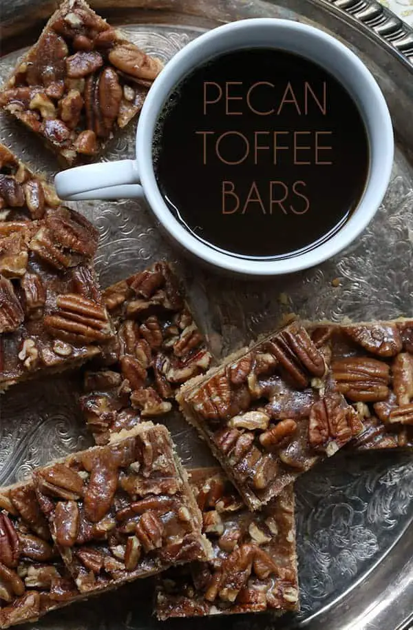 Pecan Toffee Bars
