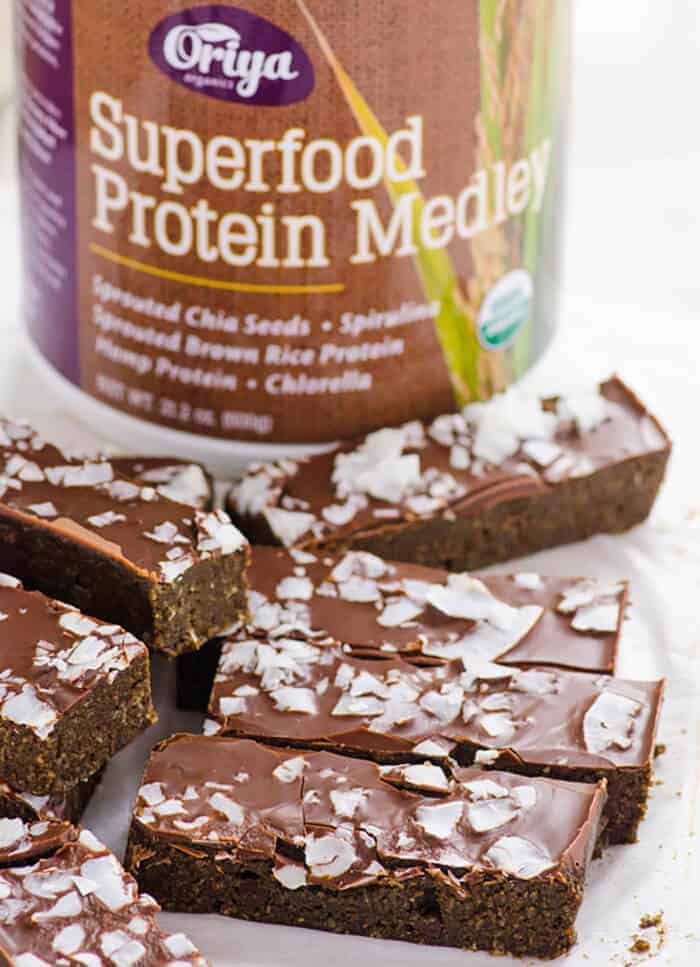Chocolate Coconut Superfood Protein Bars