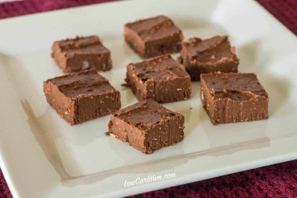 Dairy Free Coconut Chocolate Fudge