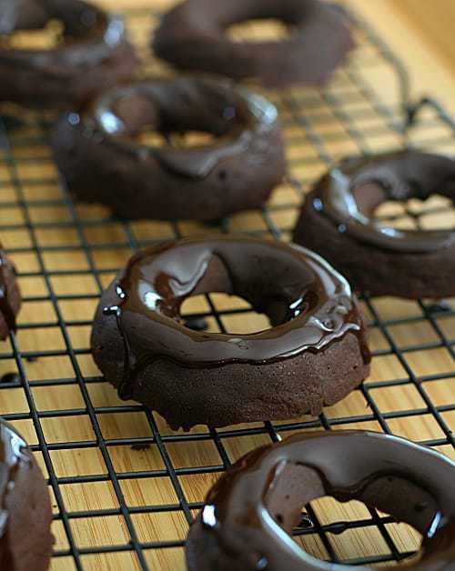 Chocolate Brownie Donuts