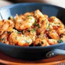 Atkins Popcorn Garlic Shrimp