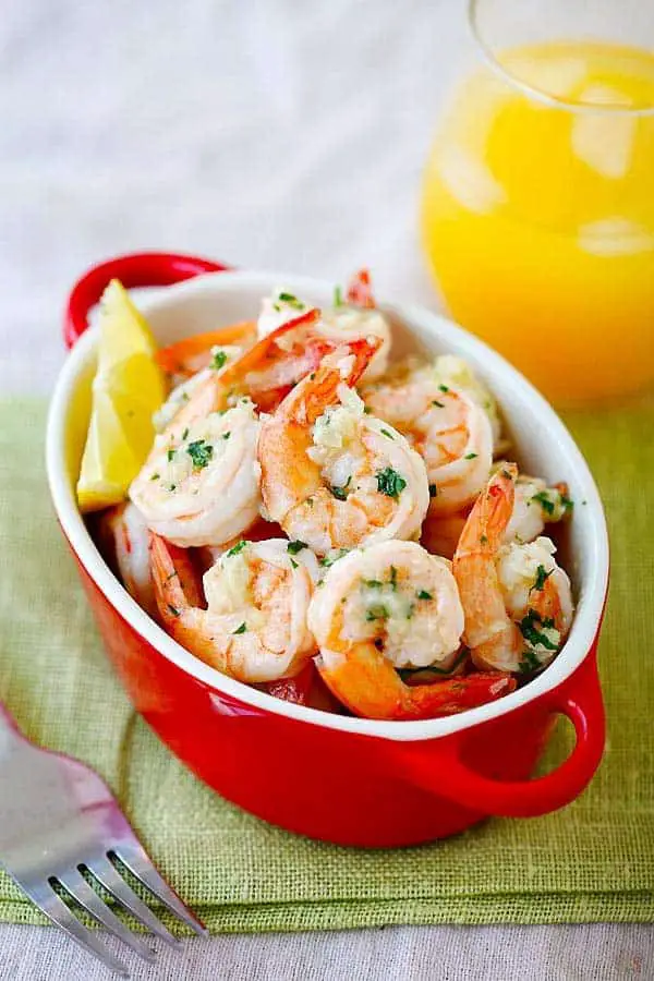 Lemon Garlic Shrimp