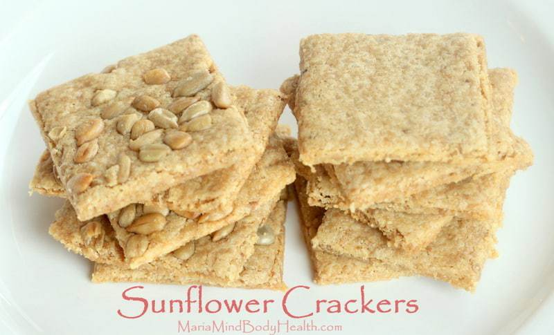 Sunflower Seed Crackers