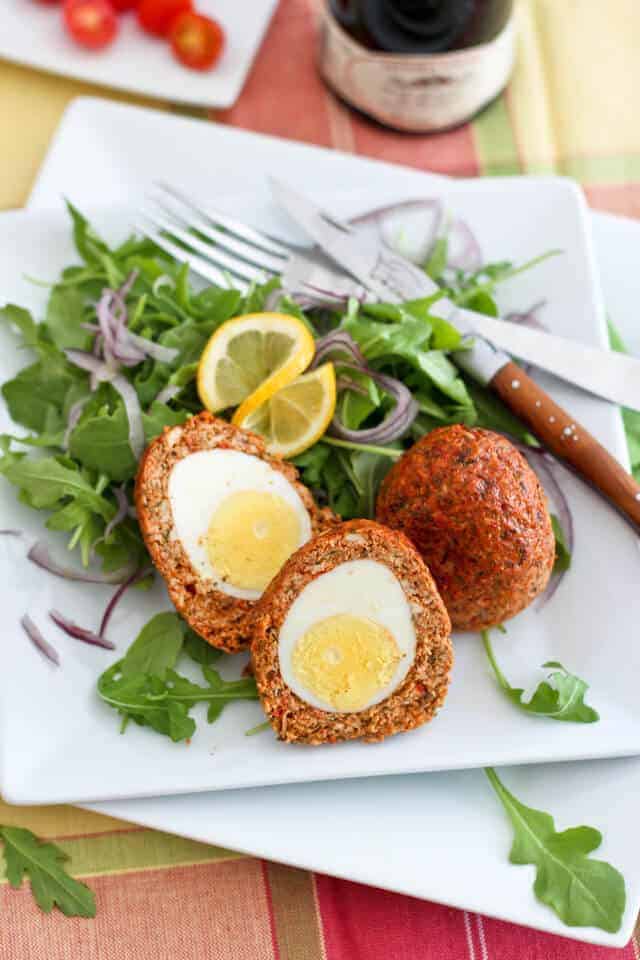 Paleo Chicken Scotch Eggs