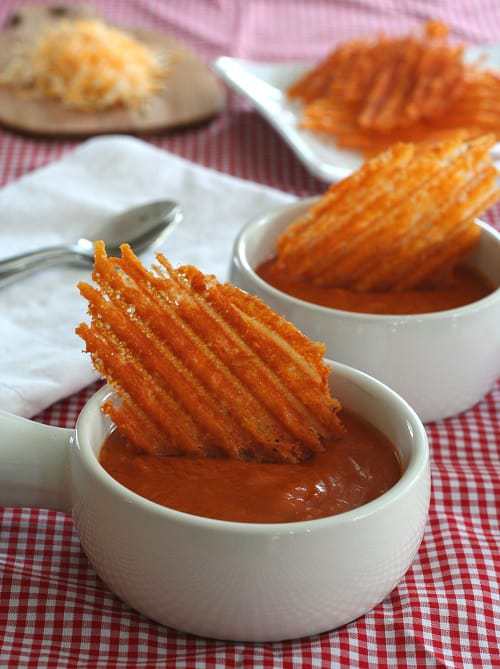 Spicy Cheddar Crisps