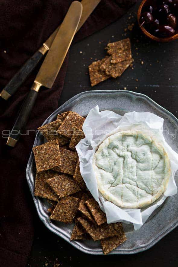 Homemade Flax and Hemp Seed Crackers