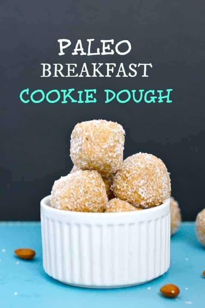 Paleo Breakfast Cookie Dough