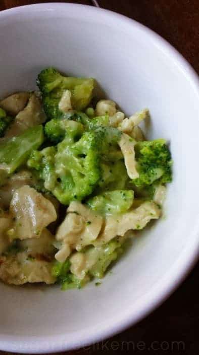 Low Carb Chicken And Broccoli Alfredo