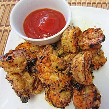 Lemon and Spice Grilled Shrimp