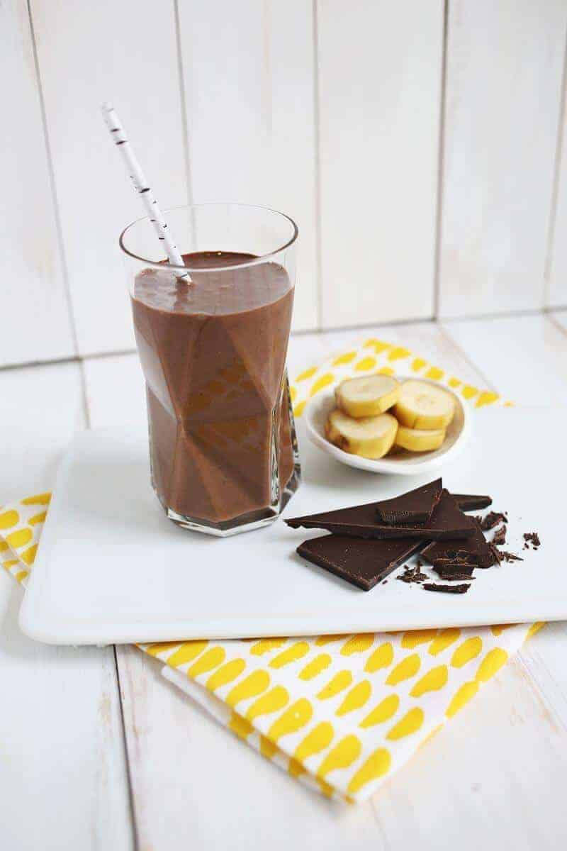 Healthy Chocolate Banana Shake