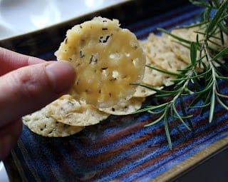 Asiago Rosemary Crisps