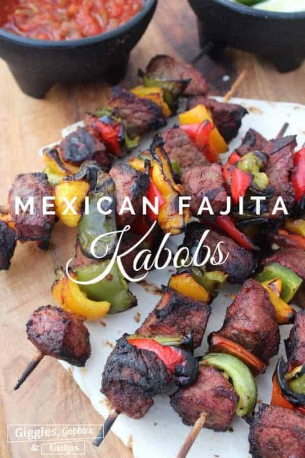 Mexican Fajita Kabobs